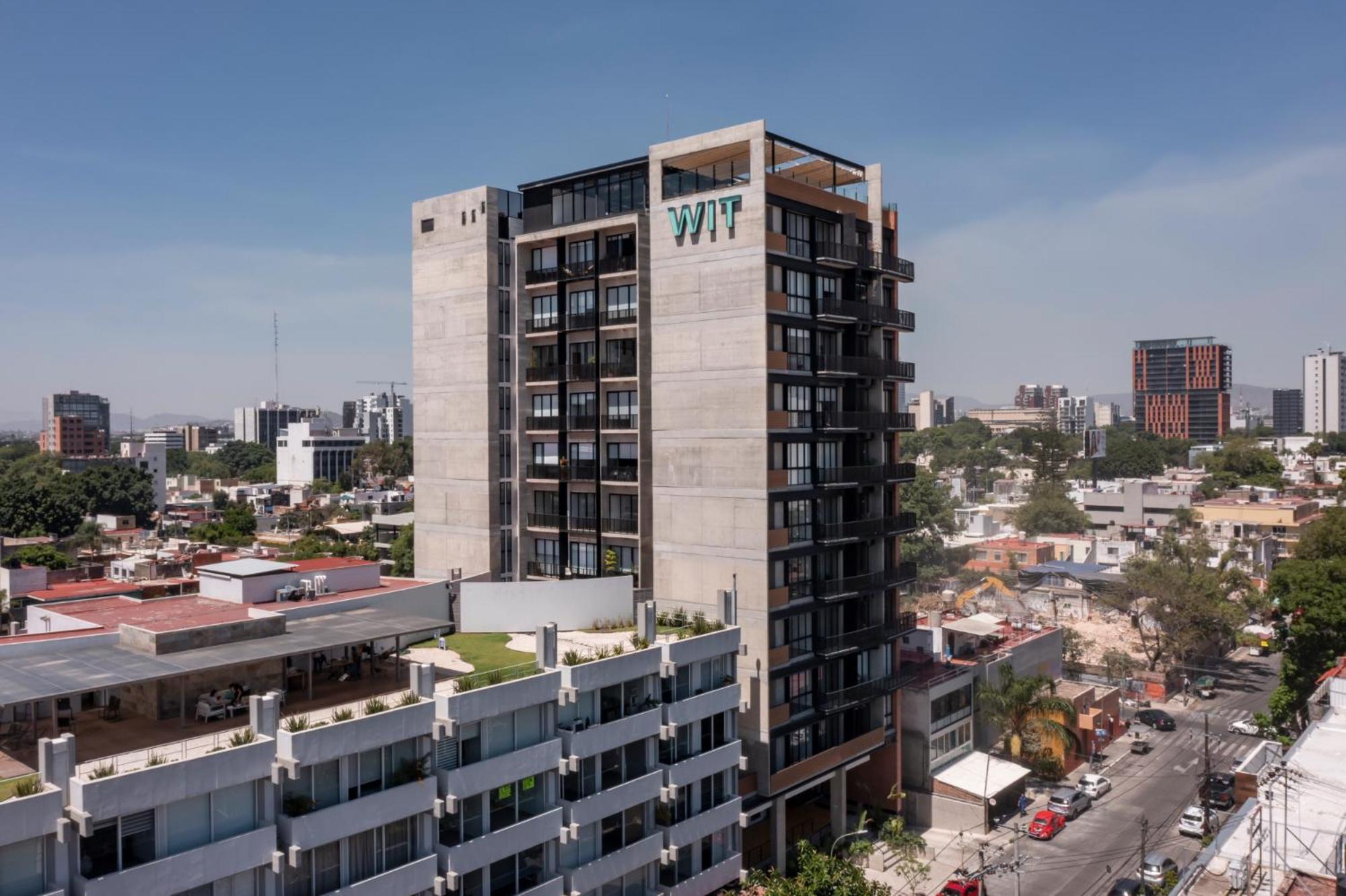 Galeria Flat Rooftop Pool Witgdl Guadalajara Buitenkant foto