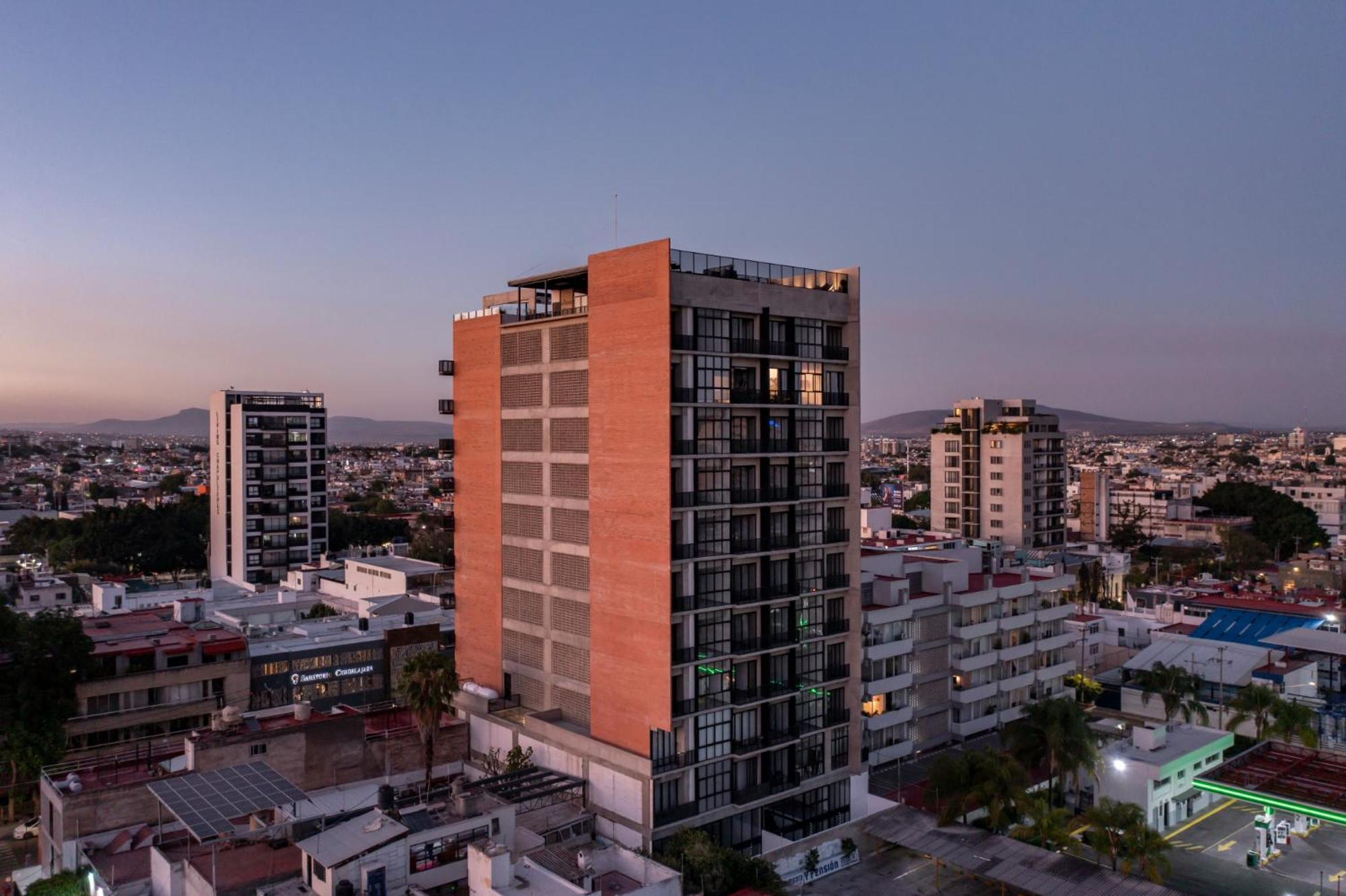 Galeria Flat Rooftop Pool Witgdl Guadalajara Buitenkant foto