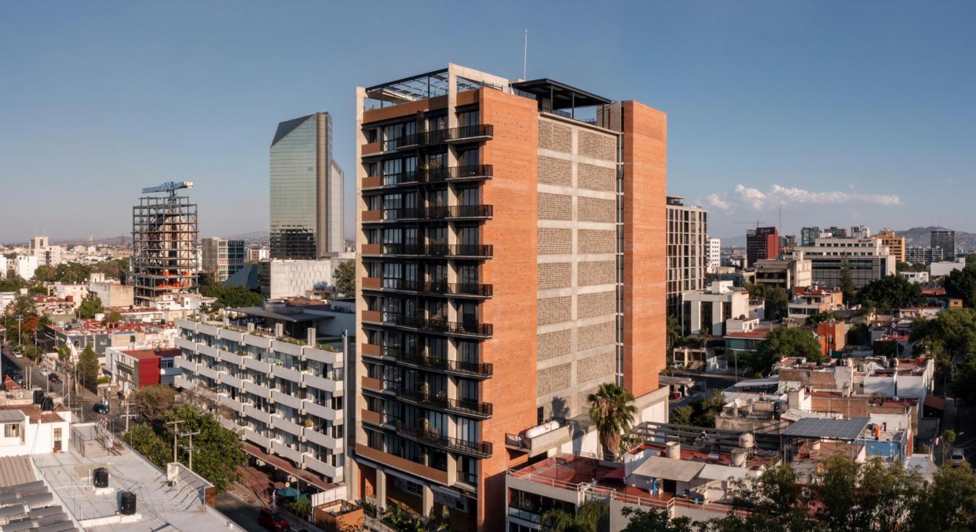Galeria Flat Rooftop Pool Witgdl Guadalajara Buitenkant foto